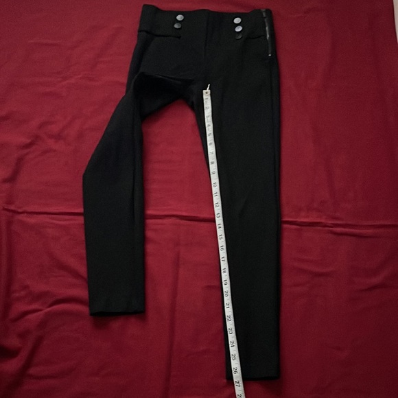 NWOT Zara Sz M High-waisted Leggings with Elastic Waistband. - Picture 11 of 11